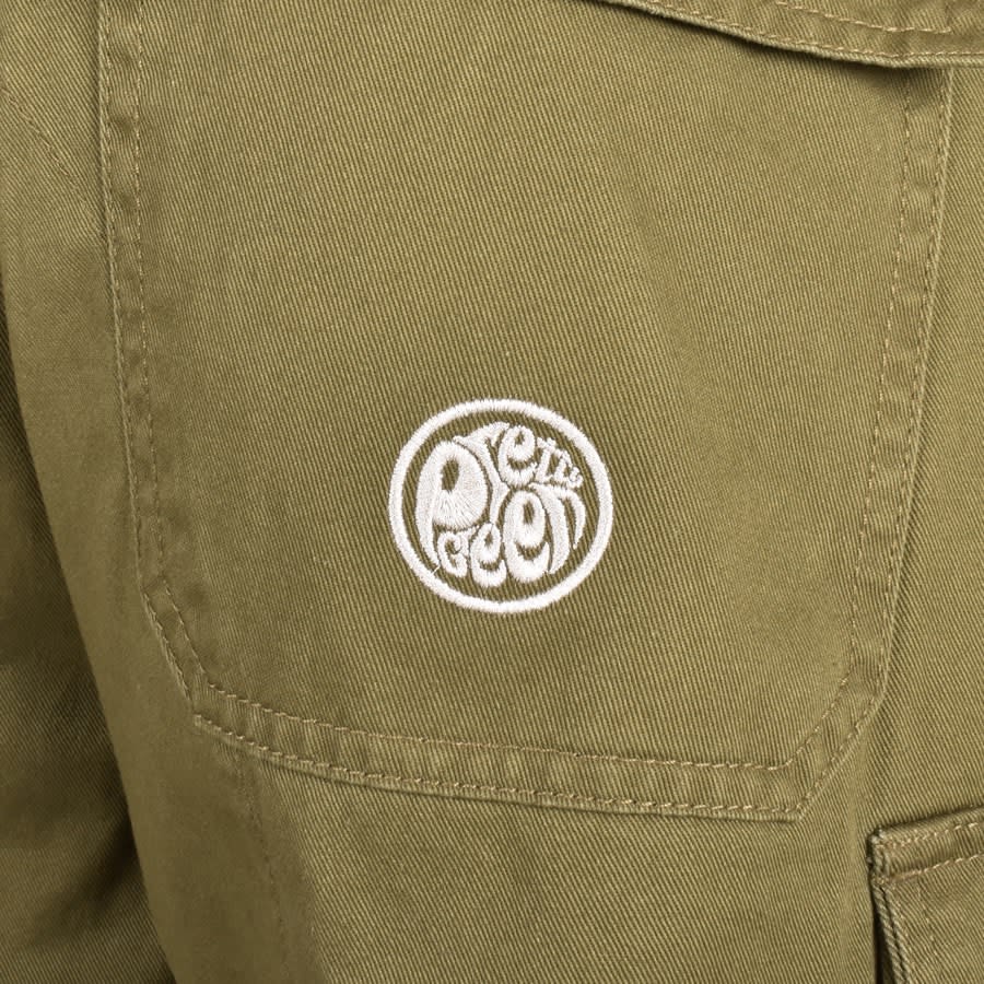 Pretty Green Combat Shorts Khaki